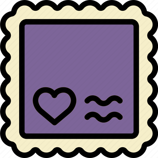 Lifestyle, love, romance, stamp icon - Download on Iconfinder