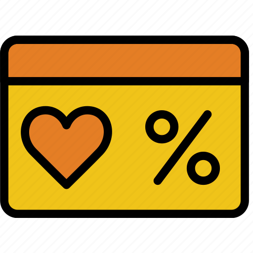 Coupon, lifestyle, love, romance icon - Download on Iconfinder