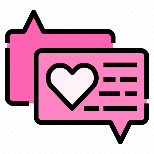 Box, chat, feedback, love, messages, rating icon - Download on Iconfinder