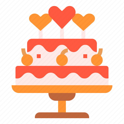 Bakery, cake, dessert, love, sweet icon - Download on Iconfinder