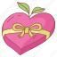 valentine, sticker, heart shape box, wedding, heart, love, marriage 
