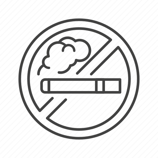 Cigarette, forbidden, no, prohibited, smoking, warning icon - Download on Iconfinder