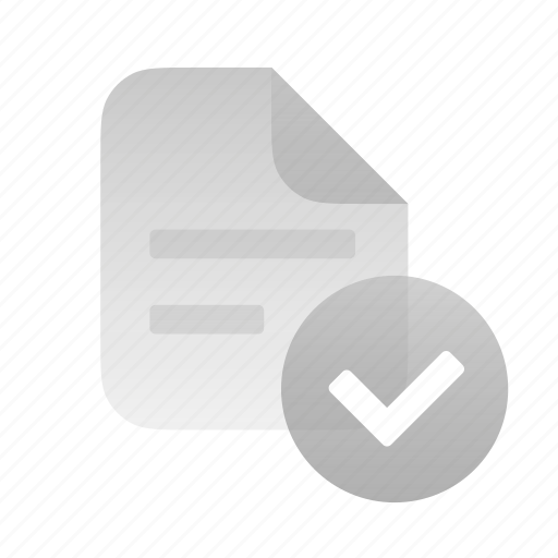 Document, check, success, yes, file icon - Download on Iconfinder