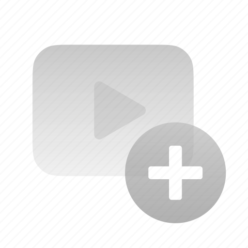 Play, video, music, add, new icon - Download on Iconfinder