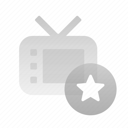 Tv, watch, channel, favorite, star icon - Download on Iconfinder
