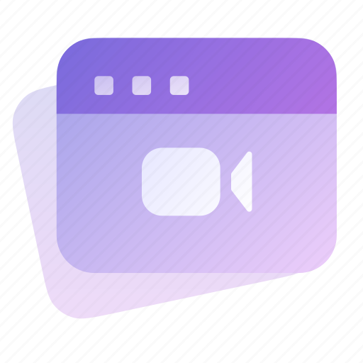 Conferences, gallery, video, files, recordings, movie icon - Download on Iconfinder