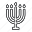 big, candle, hanukkah, hashanah, israel, menorah, rosh 