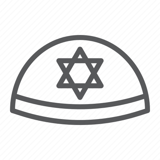 Cap, hashanah, jewish, kipa, kippah, rosh, yarmulke icon - Download on Iconfinder