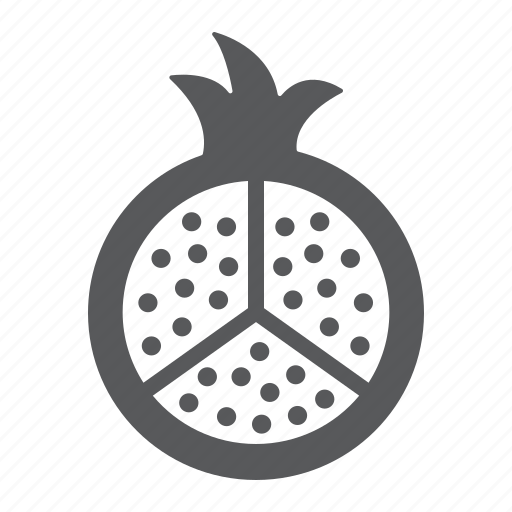 Fruit, garnet, grenade, half, pomegranate, punica, slice icon - Download on Iconfinder