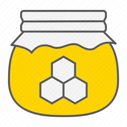 Food, hashanah, hive, honey, jar, rosh, sweet icon - Download on Iconfinder