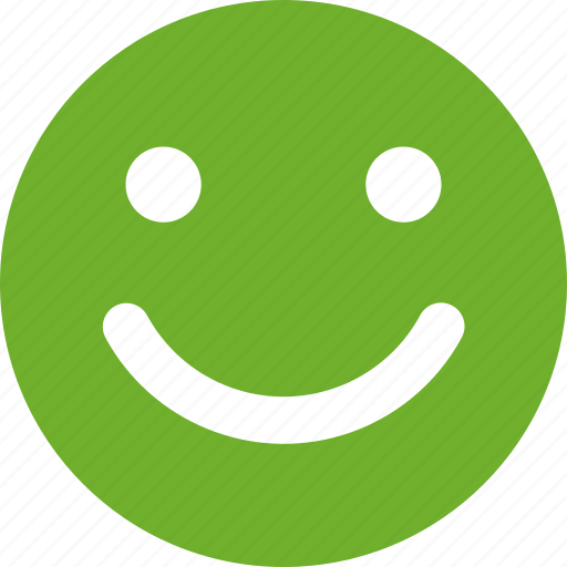 Cheerful, face, green, happy, like, smile, smiley icon - Download on Iconfinder