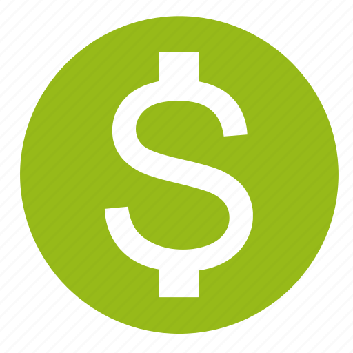 Dollar, cash, finance, money, payment, price, round icon - Download on Iconfinder