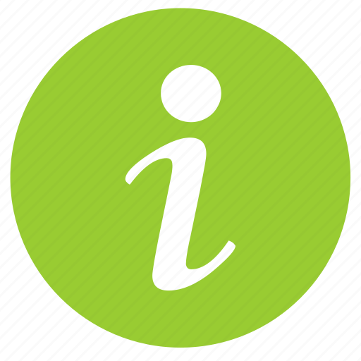 Info, about, help, information, question, support, round icon - Download on Iconfinder