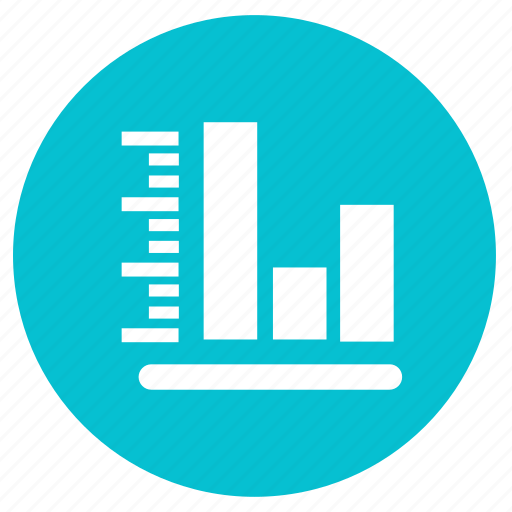 Bar, graph, chart, diagram, report, statistics, round icon - Download on Iconfinder