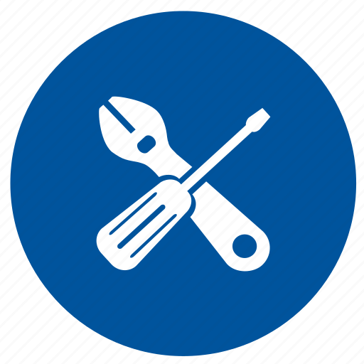 Settings, configuration, options, screw, tools, wrench, round icon - Download on Iconfinder