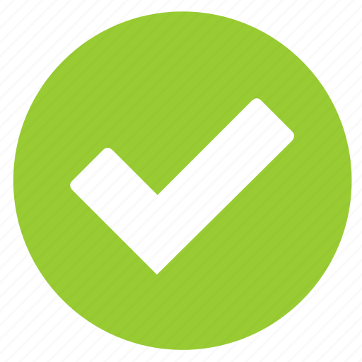 Ok, tick, accept, check, checkmark, yes, round icon - Download on Iconfinder
