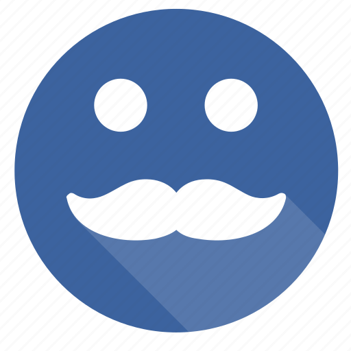 Guy, men, moustache, smile icon - Download on Iconfinder