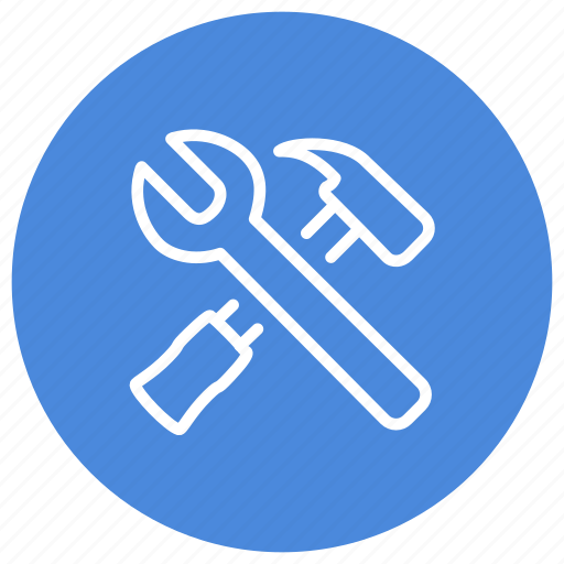 Build, hammer, store, tools, wrench, design, work icon - Download on Iconfinder