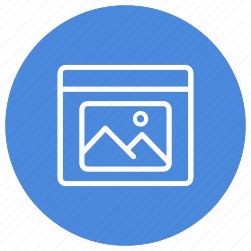 Photo, picture, window, diaporama, image, look, visualize icon - Download on Iconfinder