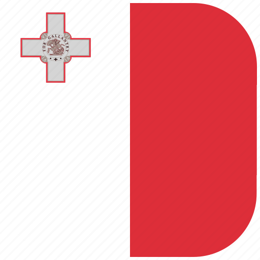 Country, flag, malta, national, rounded, square icon - Download on Iconfinder