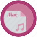 document, extension, file, flac, format, round, roundettes