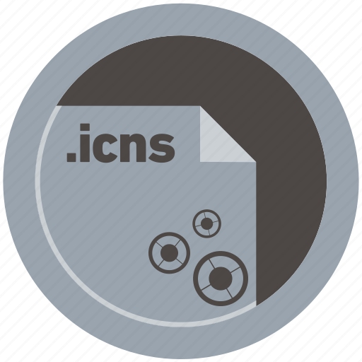 Document, extension, file, format, icns, round, roundettes icon - Download on Iconfinder