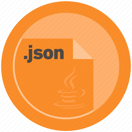 Document, extension, file, format, json, round, roundettes icon - Download on Iconfinder