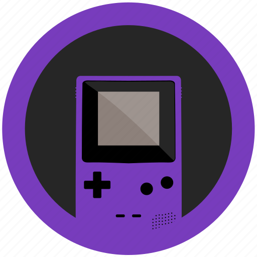 Color, console, emulator, game, gameboy, grape, mobile icon - Download on Iconfinder