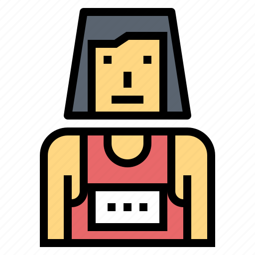 Runner, woman, workout icon - Download on Iconfinder
