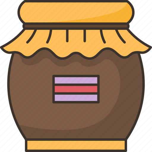 Honey, jar, sweet, dessert, ingredient icon - Download on Iconfinder