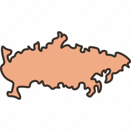 Russia, map, country, geography, atlas icon - Download on Iconfinder