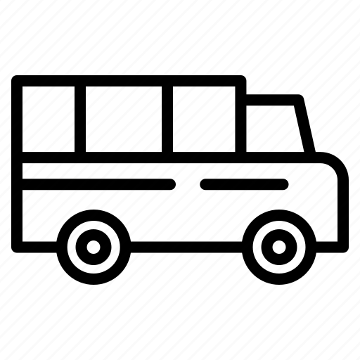Truck, transport, cargo, transportation, logistics, car, van icon - Download on Iconfinder