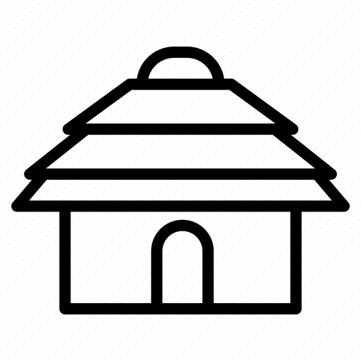 Hut, building, cottage, house, villa, shack, cabin icon - Download on Iconfinder
