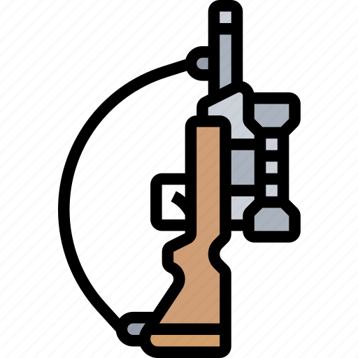 Gun, rifle, ammunition, weapon, hunting icon - Download on Iconfinder