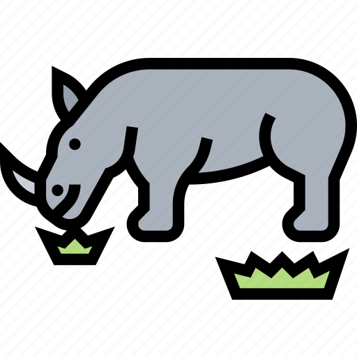 Rhinoceros, wildlife, safari, africa, conservation icon - Download on Iconfinder