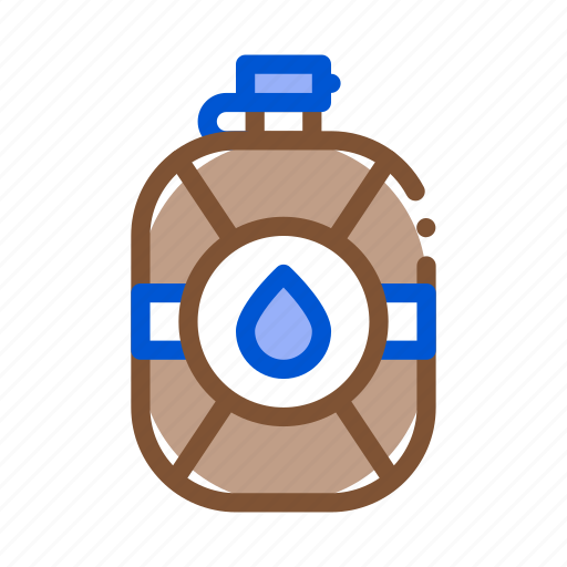 Flask, safari, travel, water icon - Download on Iconfinder
