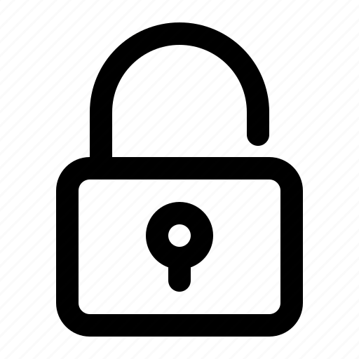 Unlock, caps lock, padlock, secure, unlocked icon - Download on Iconfinder