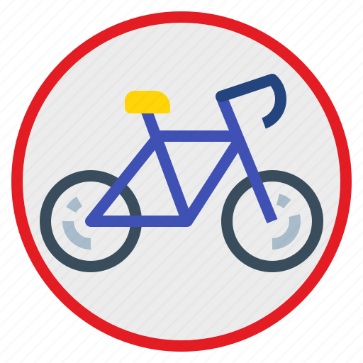 Bicycle, bike, exercise, safety, sign, transport, transportation icon - Download on Iconfinder