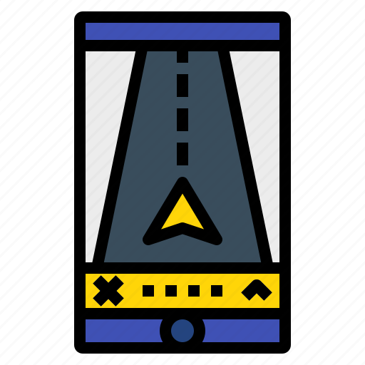 Gps, holiday, location, map, navigation, road, travel icon - Download on Iconfinder