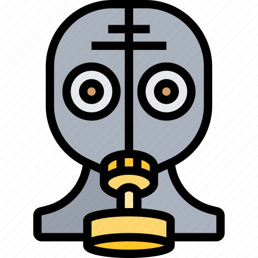 Gas, mask, toxic, respirator, biohazard icon - Download on Iconfinder