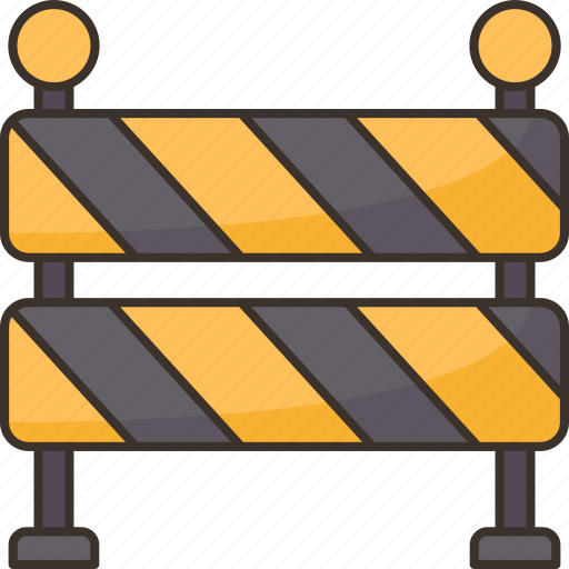 Barrier, construction, barricade, closed, traffic icon - Download on Iconfinder