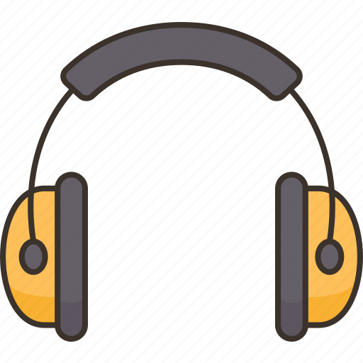 Ear, protection, earmuff, loud, noise icon - Download on Iconfinder
