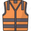 vest, reflective, construction, jacket, security 