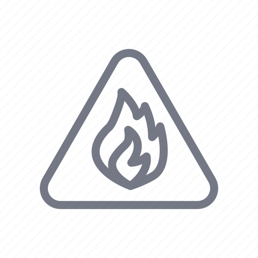 Alert, flammable, sign, warning icon - Download on Iconfinder