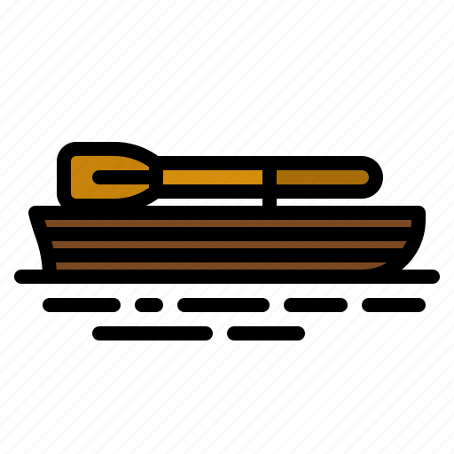 Boat, wood, rowing, boats, ship icon - Download on Iconfinder