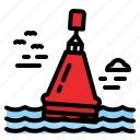 buoy, limit, signaling, protection, floating