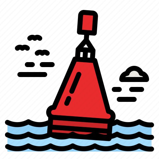 Buoy, limit, signaling, protection, floating icon - Download on Iconfinder