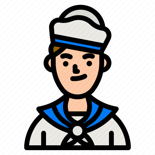 Sailor, professions, profession, occupation, job icon - Download on Iconfinder