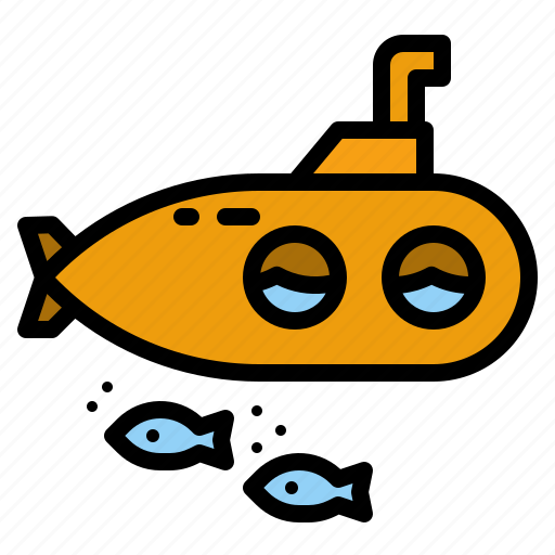 Submarine, kid, nautic, nautical, transportation icon - Download on Iconfinder