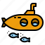 submarine, kid, nautic, nautical, transportation 